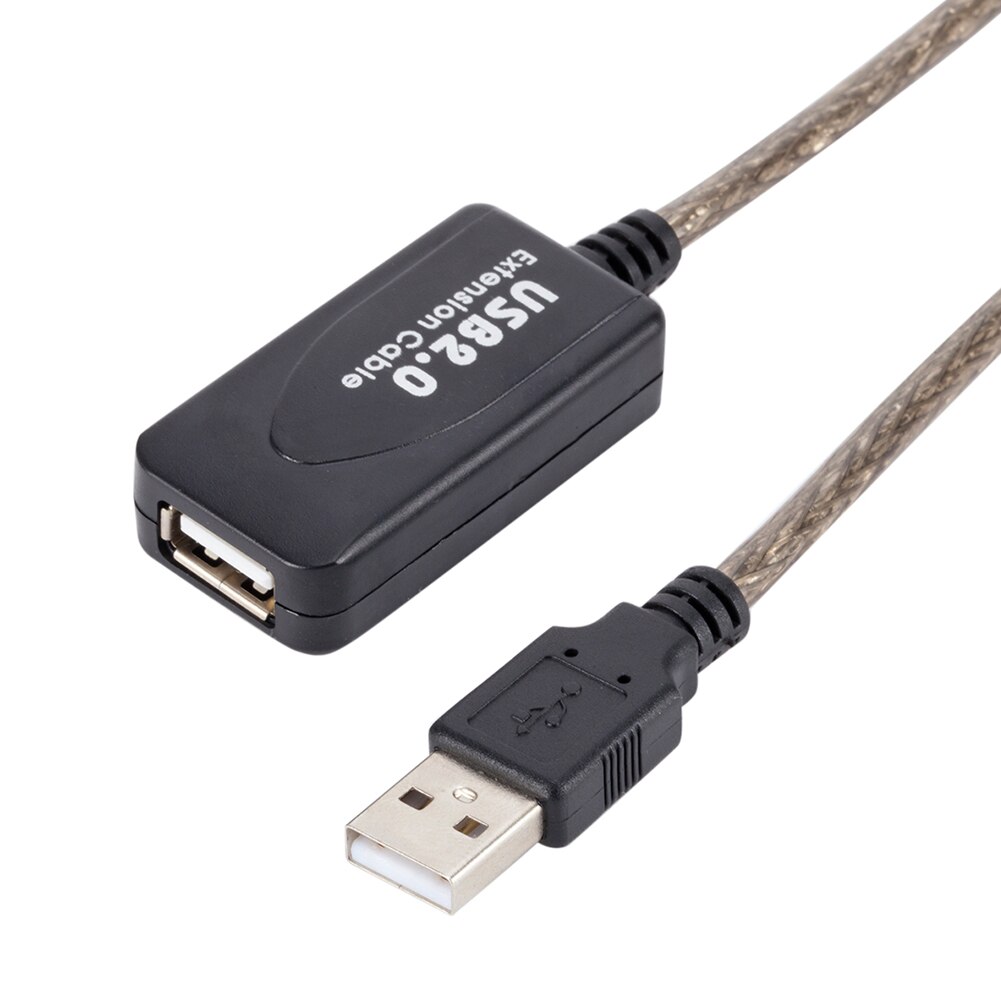 10m USB2.0 Male to Female Repeater Cable Extender Cord Extension Active USB 2.0 for Desktop Computer Printer