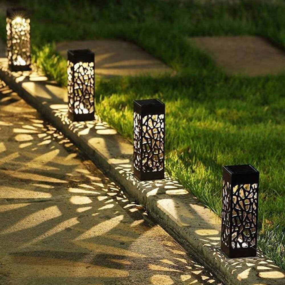 Waterproof LED Solar Lawn Garden Lights For Outdoor Yard Street Landscape Lamp Solar Powered Decoration Pathway Spike Lighting
