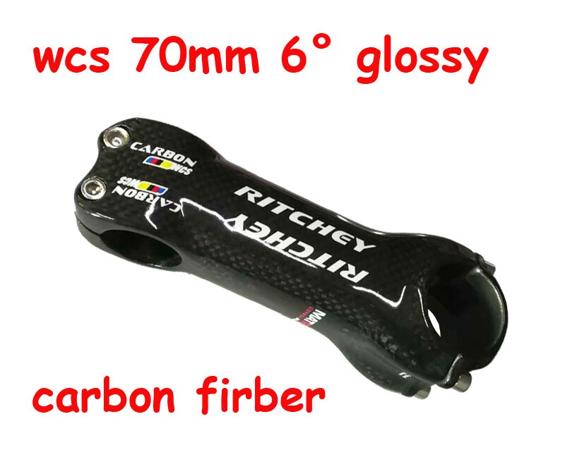 Carbon cykel frempind letvægts aluminium carbon fiber stigerør stang frempind landevej cykel frempind mtb styr frempinde 28.6-31.8mm freeshiping: Type b stamme 70mm