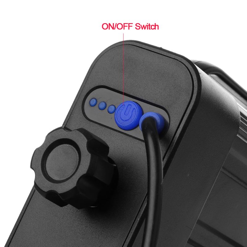 Portable Waterproof Battery Holder - 2x 26650 Battery Case for Bicycle Light External Power Storage