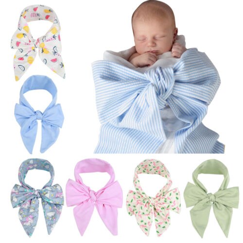 Nette Baby Fotografie Requisiten Decke Wraps Bogen-knoten Wrap Neugeborenen Foto Wraps