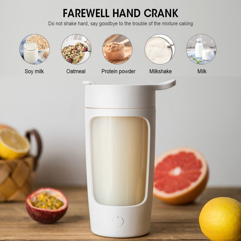 650ml Shake Bottle Formula Coffee Shaker Cup Blender Bottle Protein Powder Milkshake Mixer Water Bottle Oatmeal Mixer Drinkware