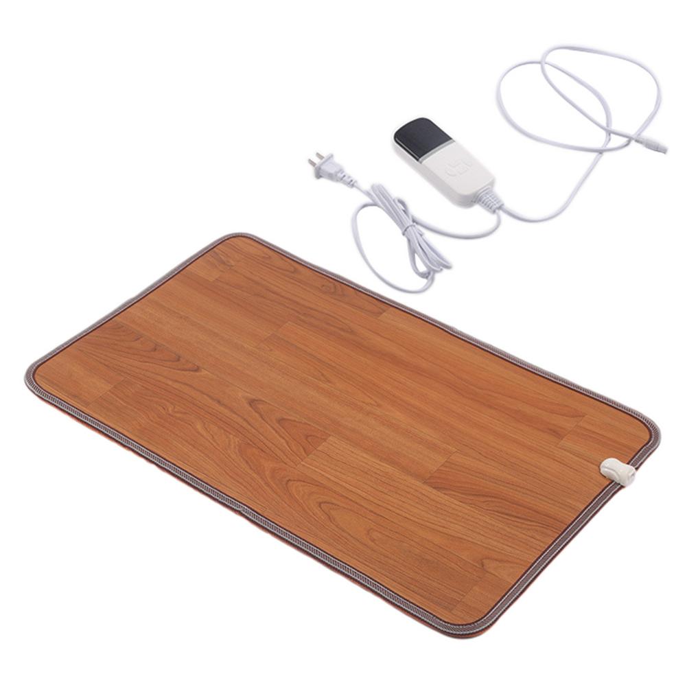 3 Sizes Office Heating Foot Mat Winter Home Electric Heated Carpet Electric Blanket Warming Pad Body Anti-Cold Tools