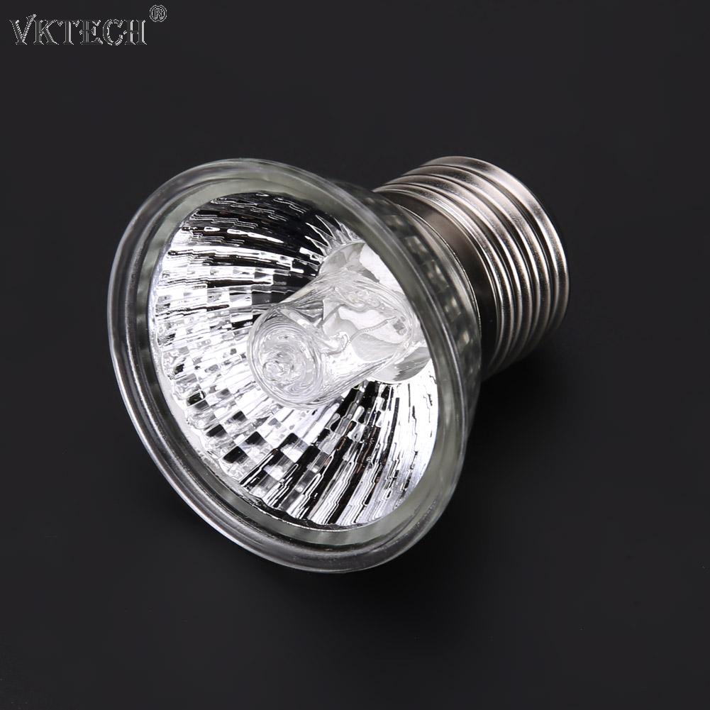 Reptile Tortoise UVA+UVB 3.0 Heating Lamp Full Spectrum Sunlamps Basking Heating Lights Pet Products 25/50/75W