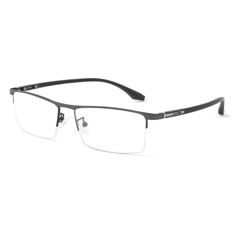 Glasses Frame Half Rimless Optical Eyeglasses Frame Prescription Eyewear Glasses Spectacles Men Business Spectacles