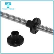 3D Printer Parts Black Nylon Z Axis Trapezoid Motor Screw Nuts T8 Nut Trapezoidal Screw Nut POM Nut Lead 8mm for T8 Lead Screw