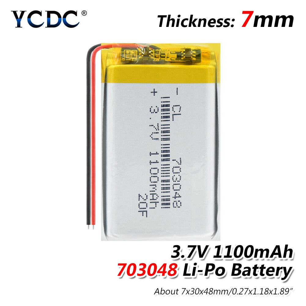 1100mAh 3.7V Replacement Battery For FLIP U3120 Digital Cameras - Empire Scientific BLI-408