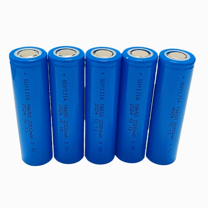 2000mah 18650 Rechargeable Battery with Charger 3.7V Li-ion Batteries for Electric Pointer Doorbell Flashlight Lithium Battery
