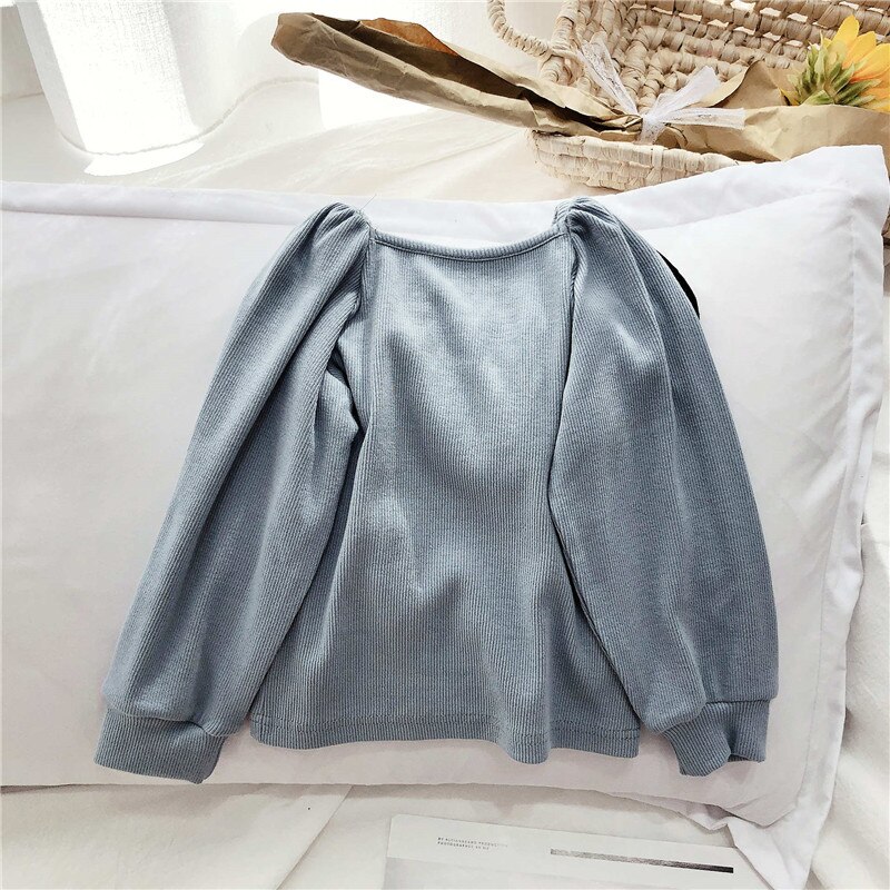 Gooporson herfst kinderkleding grote strik top met lange mouwen koreaanse meisjes sweatshirt schattige kinderkostuums sweatshirts