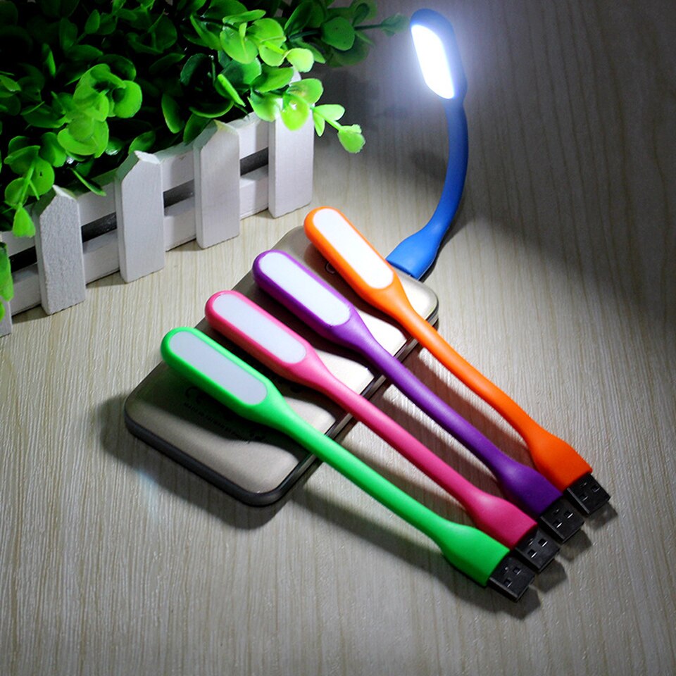 Usb Led Boek Licht Flexibele Opvouwbare Led Usb Leeslamp Dc 5V Nachtlampje Voor Power Bank Computer Notebook laptop