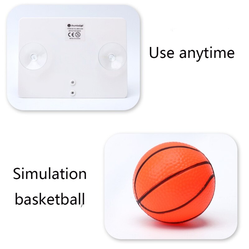 Mini Basketball Stand Indoor Sports Toy for Toddlers Boys Family Activity Game