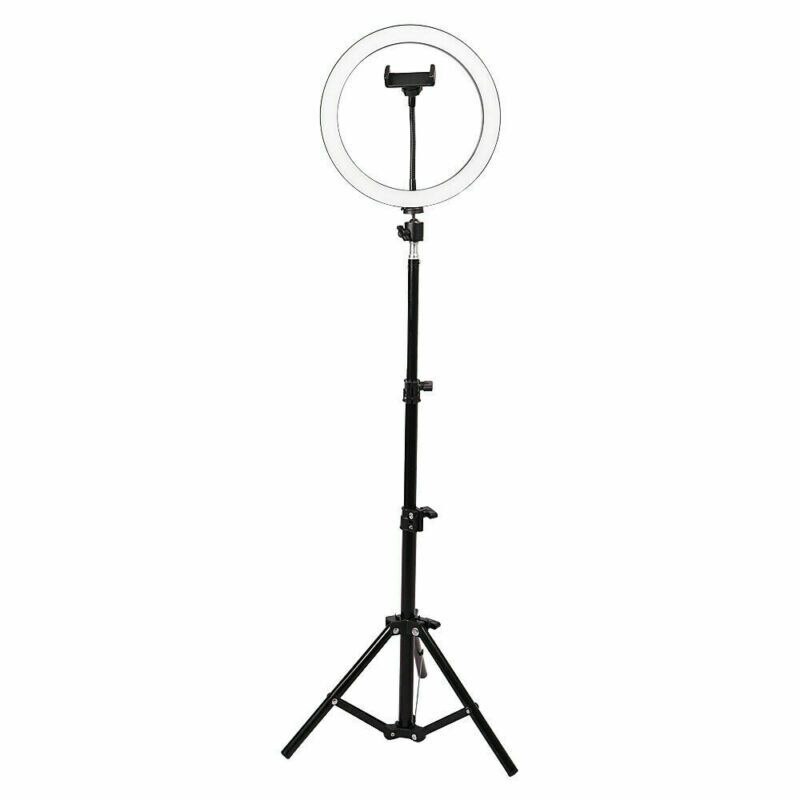 Vul Licht Statief LED Ring Lamp Mobiele Telefoon Houder Kit Selfie Fotografie Schoonheid Lamp