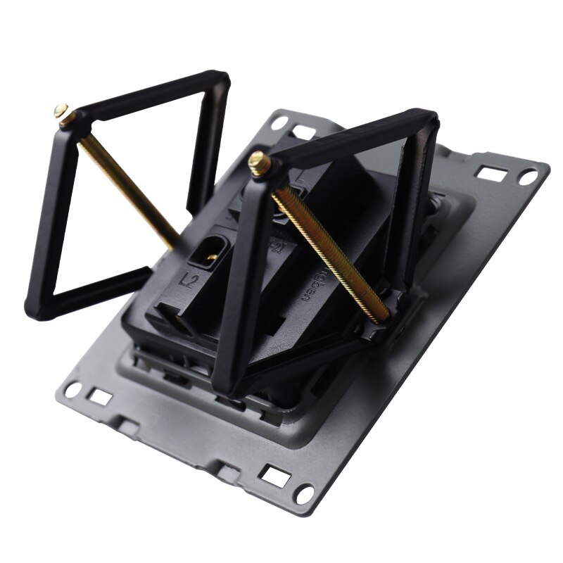 Bcsongben Wall 86 * 86mm Back Box Cassette Repairer Support Repairer Support Rod Electrician Accessories