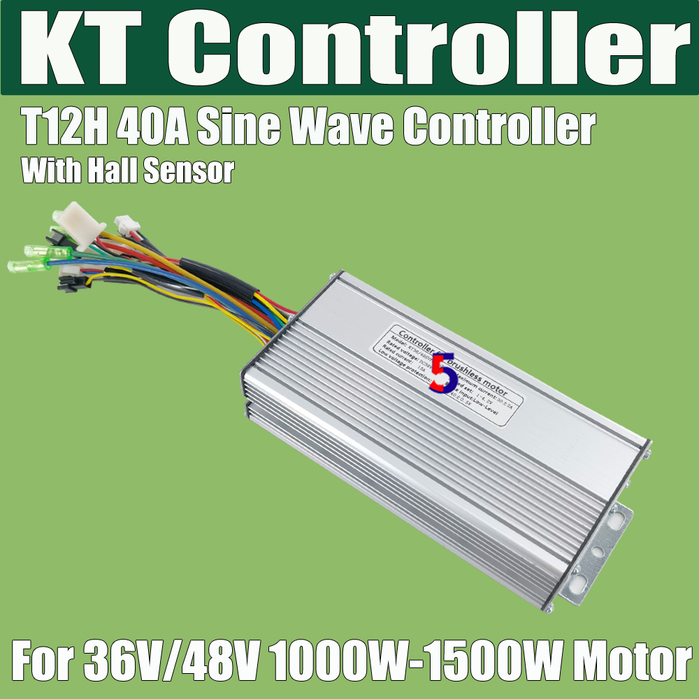 K elcykel kt-kontroller akm-motor bafang-motor kraftfull kontroller 250w 350w 500w 1000 w 24v 36v 48v 15a 22a 30a 40a för kt-display