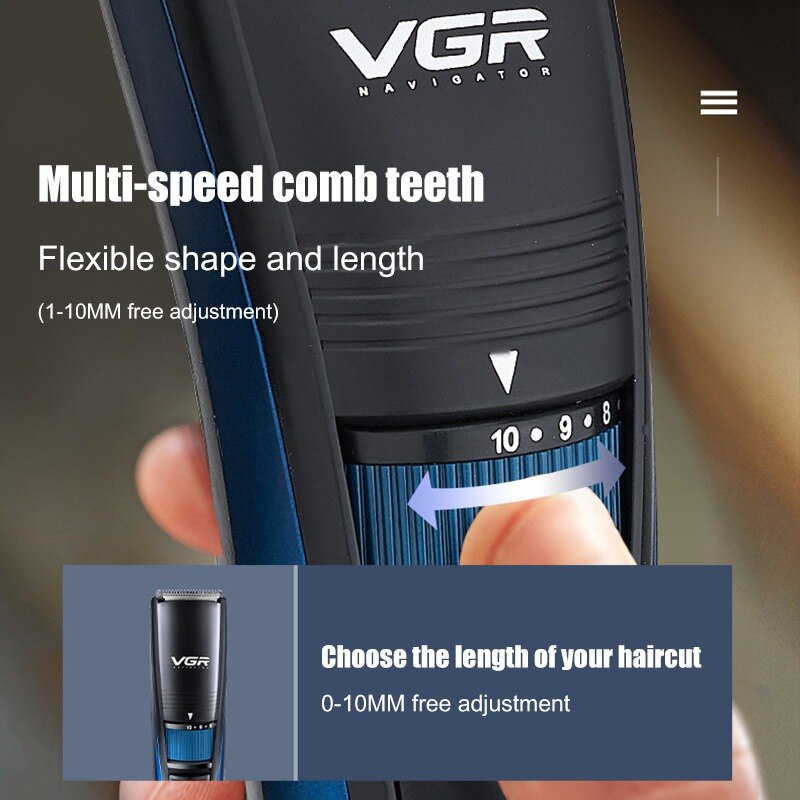 USB Rechargeable Electric Hair Clippers Trimmers For Men Adults Cordless Rechargeable Hair Cutter Machine