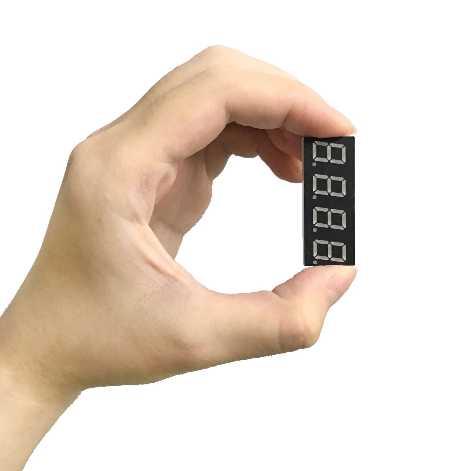 MCIGICM 10pcs 7 segment Common Anode 4 Bit digital Tube 0.4" 0.4in. Red LED Display 7 segmentos LED Digital tube