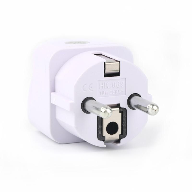 Adaptador de tomada universal adaptador de viagem internacional conversor de tomada elétrica eua uk au para plug ue eua