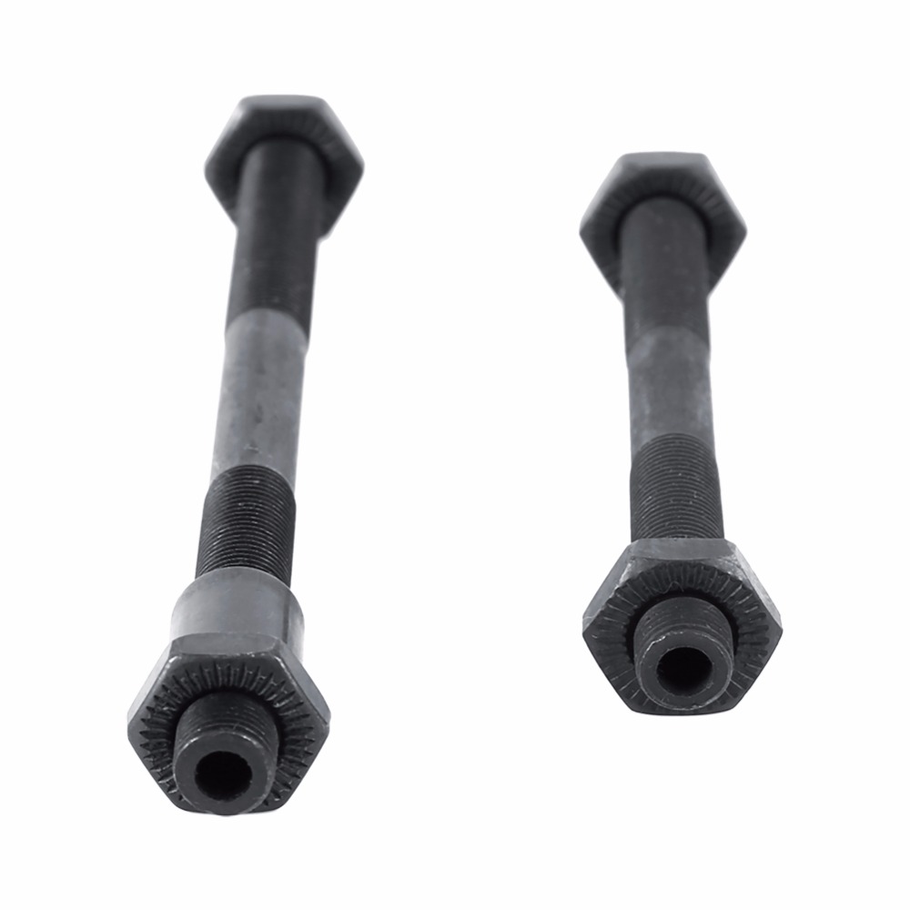 1 Pair Steel Quick Release Lever Hollow Shaft MTB Front Axles (107mm) Rear Axles(144mm)