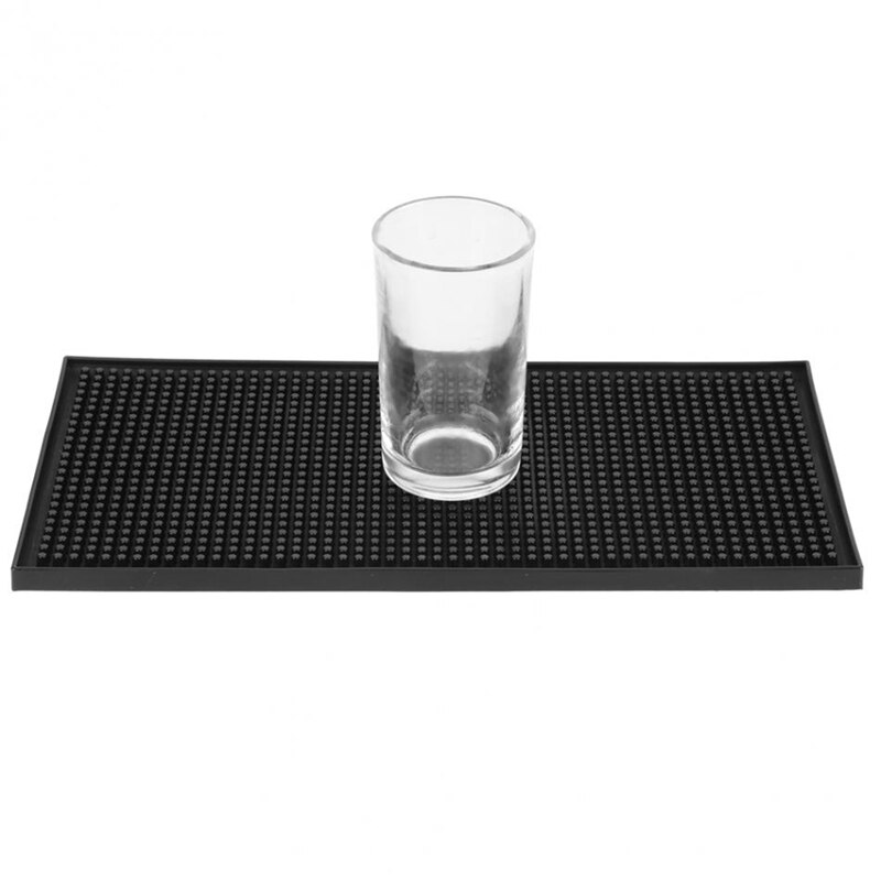 Rubber Service Bar Mat Heavy Duty Home Bar And Rubber Drip Mats Cocktail Bartender Tea Cup Mug Set Waterproof Kitchen Placemat
