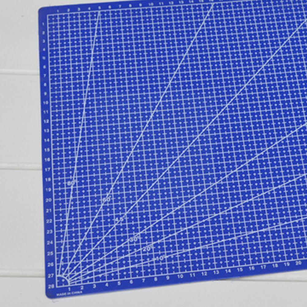 A3 Pvc Sewing Cutting Mats Rectangle Grid Lines Cutting Tools Mat Board Mat Craft Cutting Diy Double-sided Plate V8u2