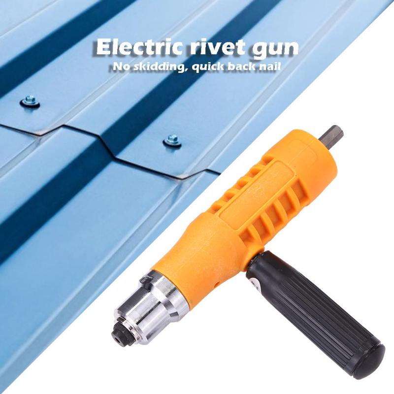 Elektrische Klinknagel Moer Gun Klinken Tool Draadloze Insert Klinkhamer Adapter Kit