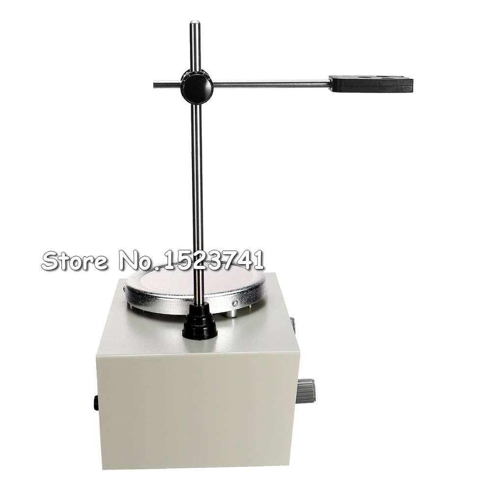 79-1 110/220V 250W 1000ml Plate Magnetic Stirrer Lab Heating Dual Control Mixer US/AU/EU No Noise/Vibration Fuses Protection