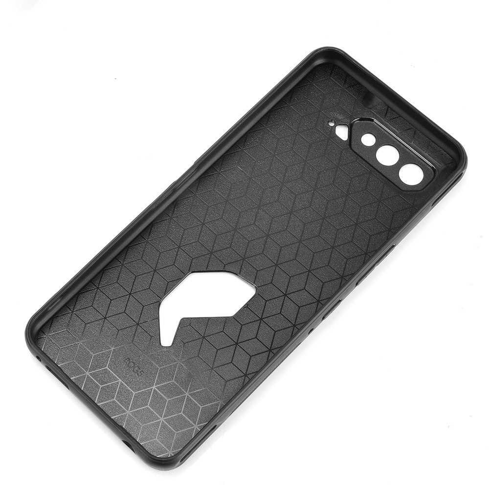 Case Voor Rog Telefoon 5 Luxe Pu Lederen Textuur Pu Leather Back Hard Plastic Cover Voor Asus Rog Telefoon 5 i005DA I005DB ZS673KS
