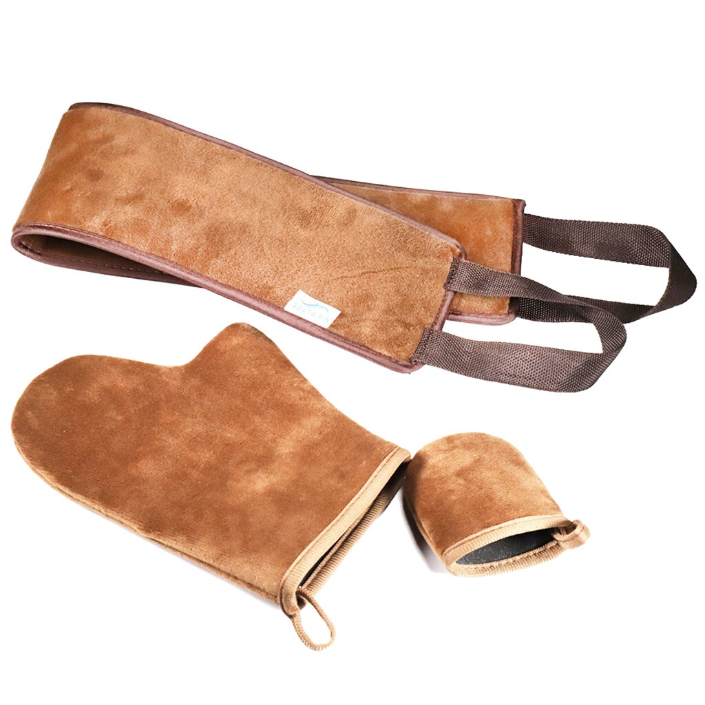 Self Tanning Mitt Applicator Kit Microfiber Wasbare Sunless Handschoen Gereedschap Set