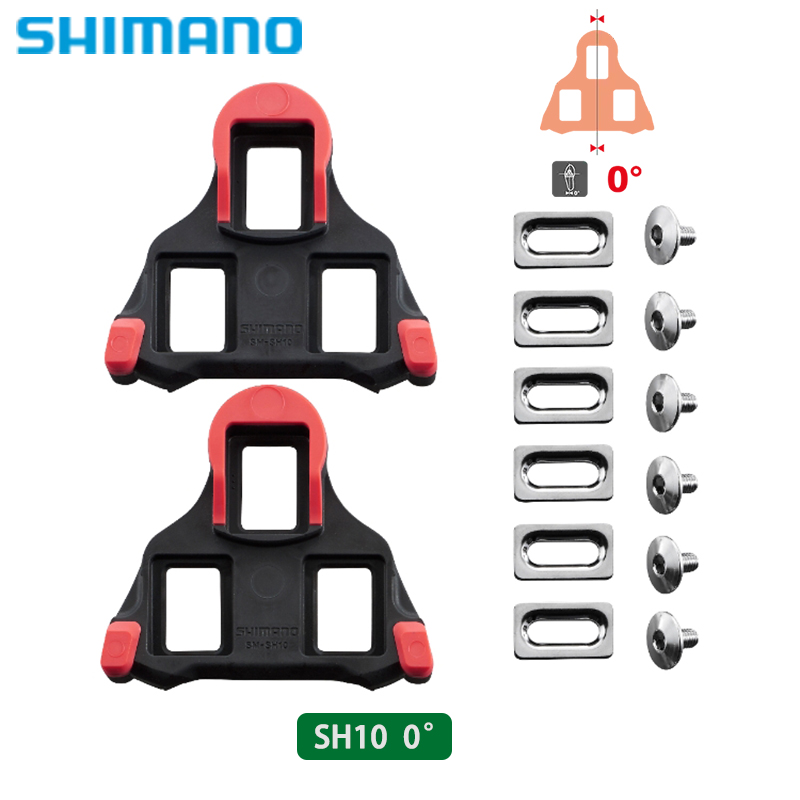 Shimano SH11 SH10 SH12 Racefiets Pedaal Cleat Fiets Cleats Originele Doos Schoenen Cleats Fiets Pedaal Road Cleats Snelheidssysteem: WHITE