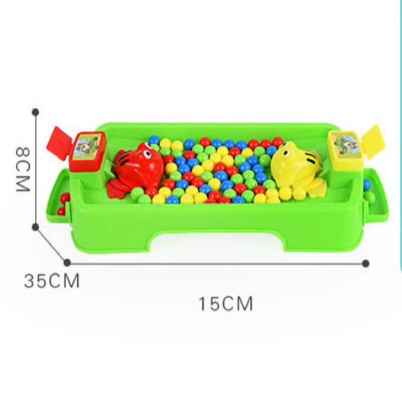 Karmienie małej żaby perłowej jedzenie fasoli gra w gry mózgowe gry dla rodziców gry dla dzieci zabawki dla dzieci o fajna zabawka: 2 Kids