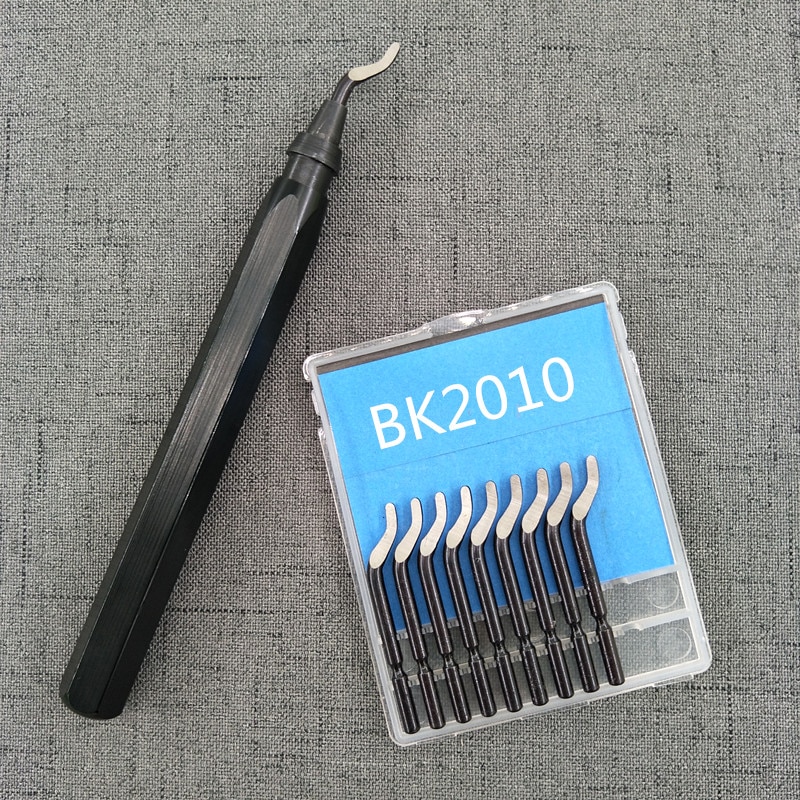 10PCSRapid Stahl Dreh Klinge BS1010 BS1018 BK3010 BS1012 Klinge Kunststoff Kupfer Aluminium Ecke Riss Entgraten Trimmen prozess