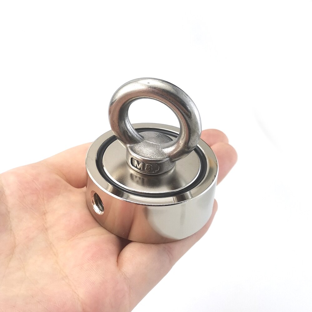 Sterke Neodymium Magneet Dubbele Kant Zoeken Magneet Haak D48 - D94 * 28 Mm Super Power Salvage Vissen Magnetische Stell bekerhouder
