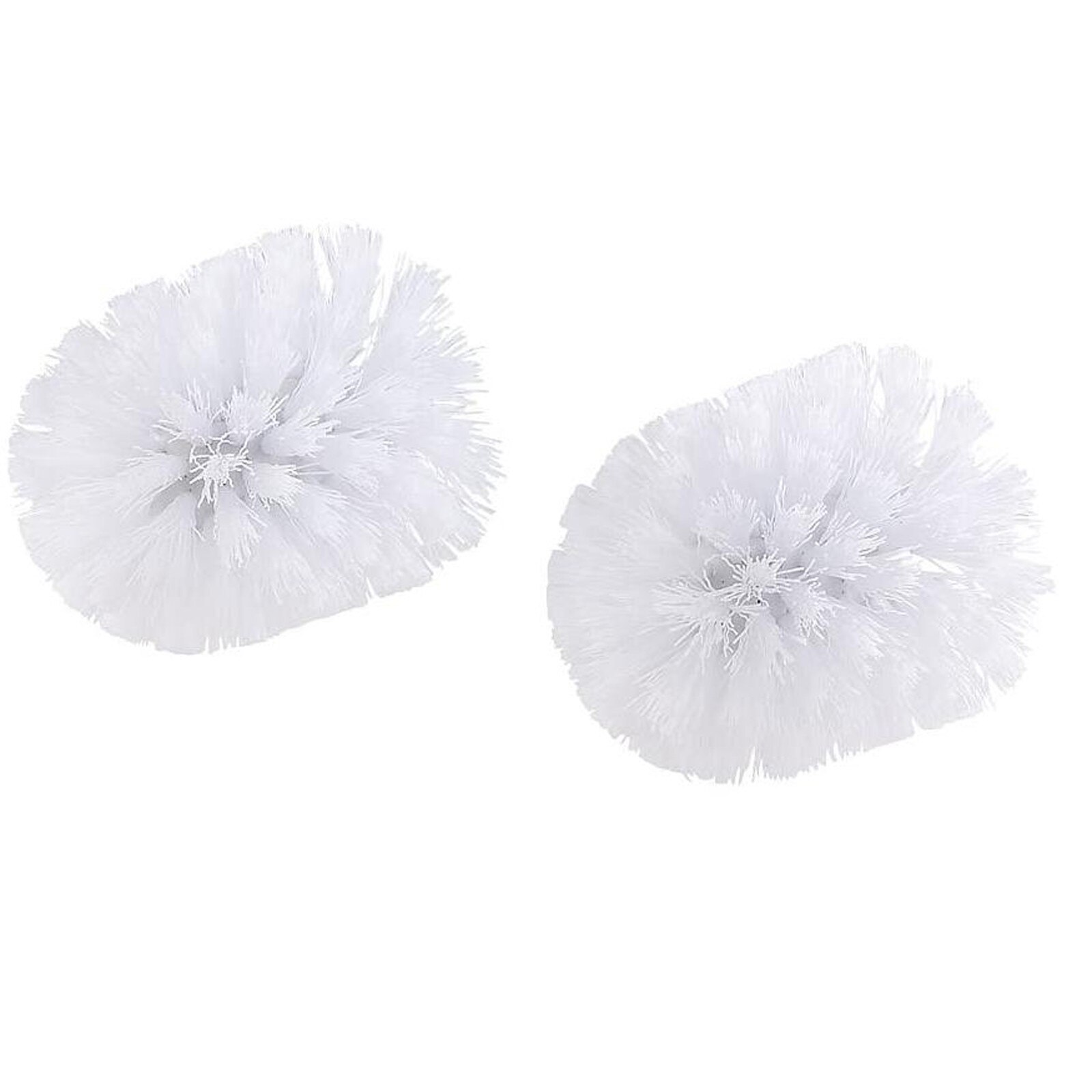 2PCS Universal Replacement Toilet Brush Head Holder Bathroom toilet brush head accessories Clean Spare Tools Bathroom