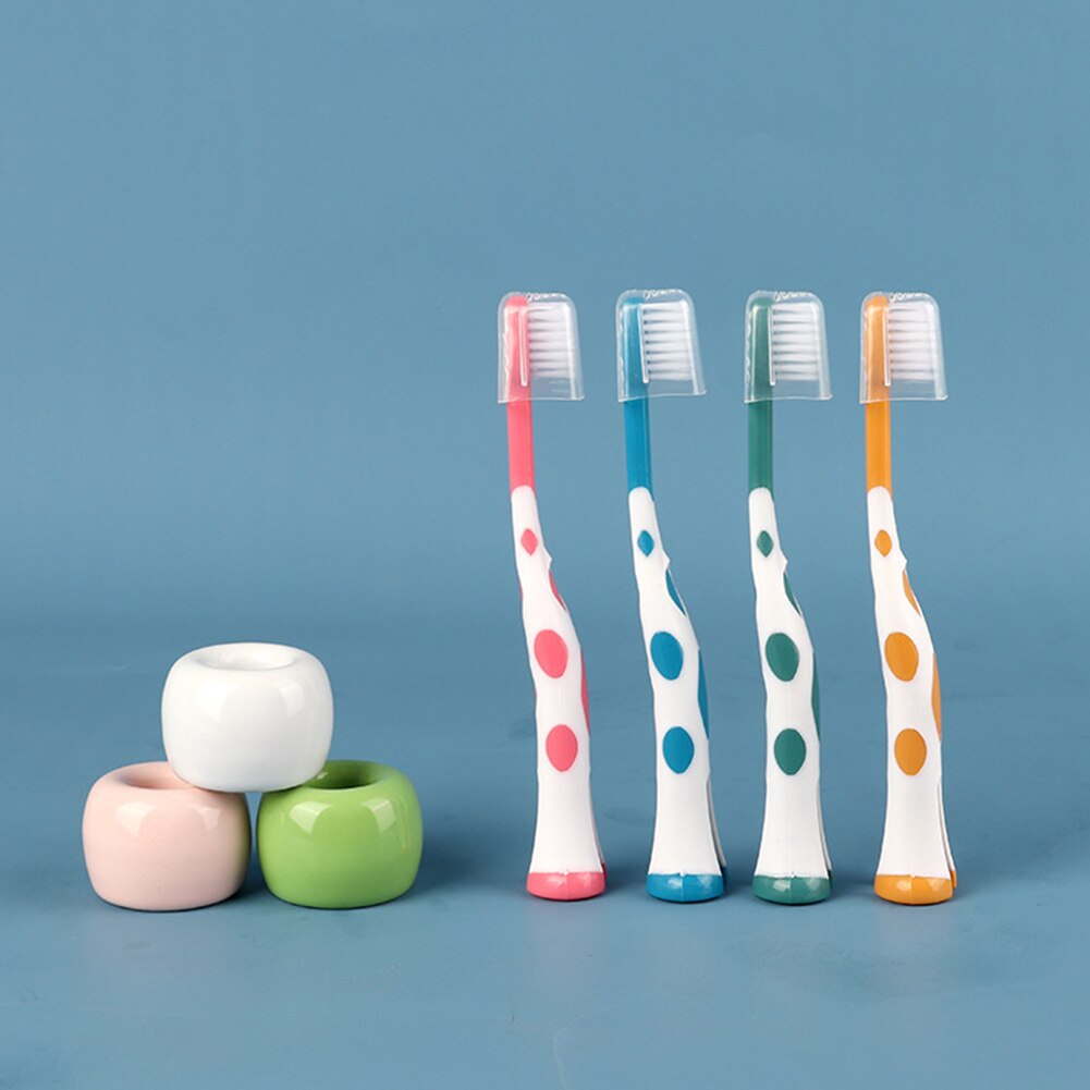 4pcs Dense Bristles Toothbrush Multi-functional Practical Durable Convenient Ultra Soft Toothbrush for Coated Tongue Cleaning