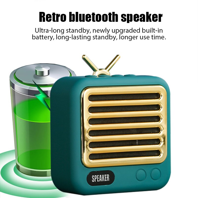 Retro-bluetooth-lautsprecher mit  a15 lautsprechern, tragbar, kabellos, vintage-stil, breitbandlautsprecher, tf-kartenleser, outdoor-subwoofer, audio