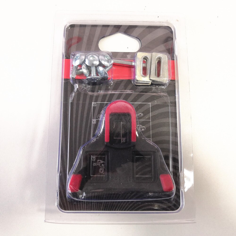 Plastic racefiets mountainbike schoenplaatjes zelfborgende fietsschoenen schoenplaatjes met slot set fietspedaal accessoires spd fiets schoenplaatjes