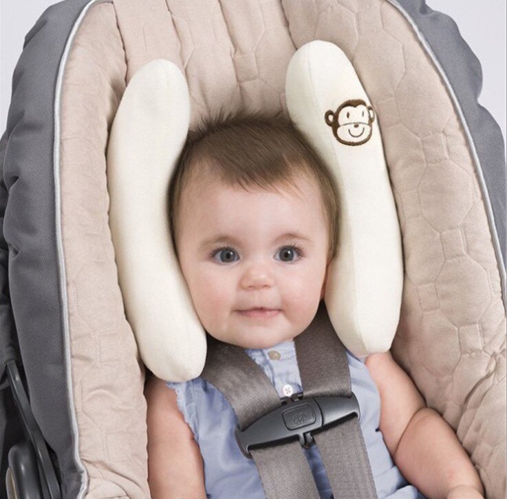 Creatieve Baby U-SHAPE Kussen Baby Kind Nekkussen Auto Seat Hoofd Bescherming Cervicale Kussen Een Generatie Van Vet