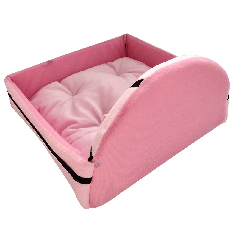 1 Pcs Detachable Pet Bed Dog Puppy Cat Nest Soft Warm for Sleeping LBShipping