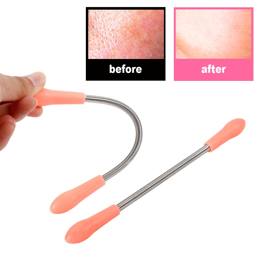 1pcs Facial Cleaning Stick Face Hair Removal Device Delicate Micro Spring Manual Epilator Depilation Shaving For Women