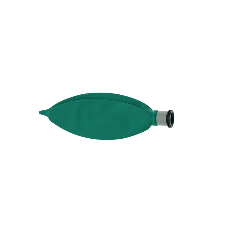 0.25l/0.5l/1l/2l/3l lateksfri airbag anestesi pustepose for pustekrets anestesimaskin respirator luftsekk 1pc: Sølv