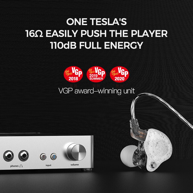 Originale TFZ In DIRETTA 1 In Trasduttore Auricolare Dell'orecchio HIFI Monitor Corsa E Jogging Sport auricolari con microfono 11.4 MILLIMETRI + 2DD Grafene Unità