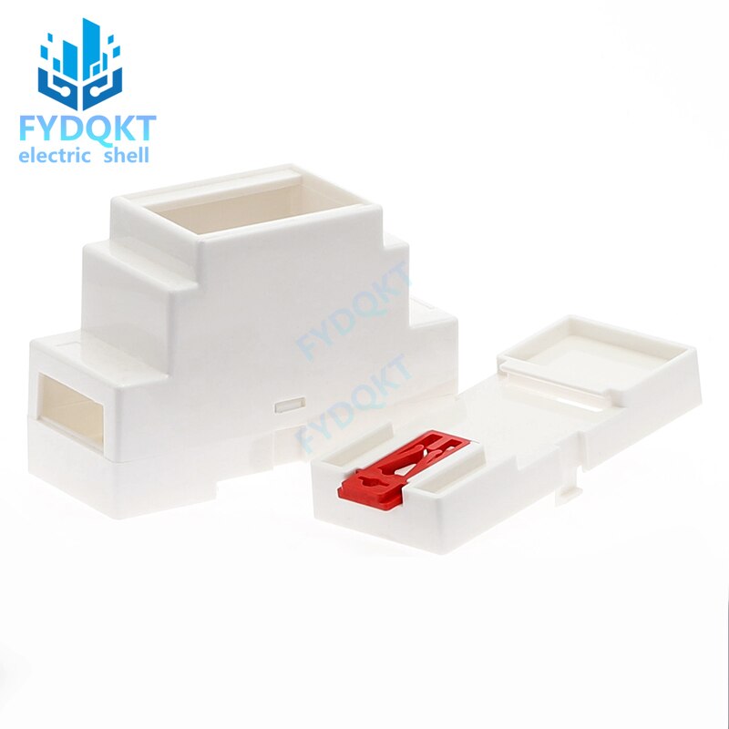 Abs Rail Aansluitkastje/Instrument Case/Rail-Type Module Shell 88X37X59Mm top Opening 4-01-1 Plc