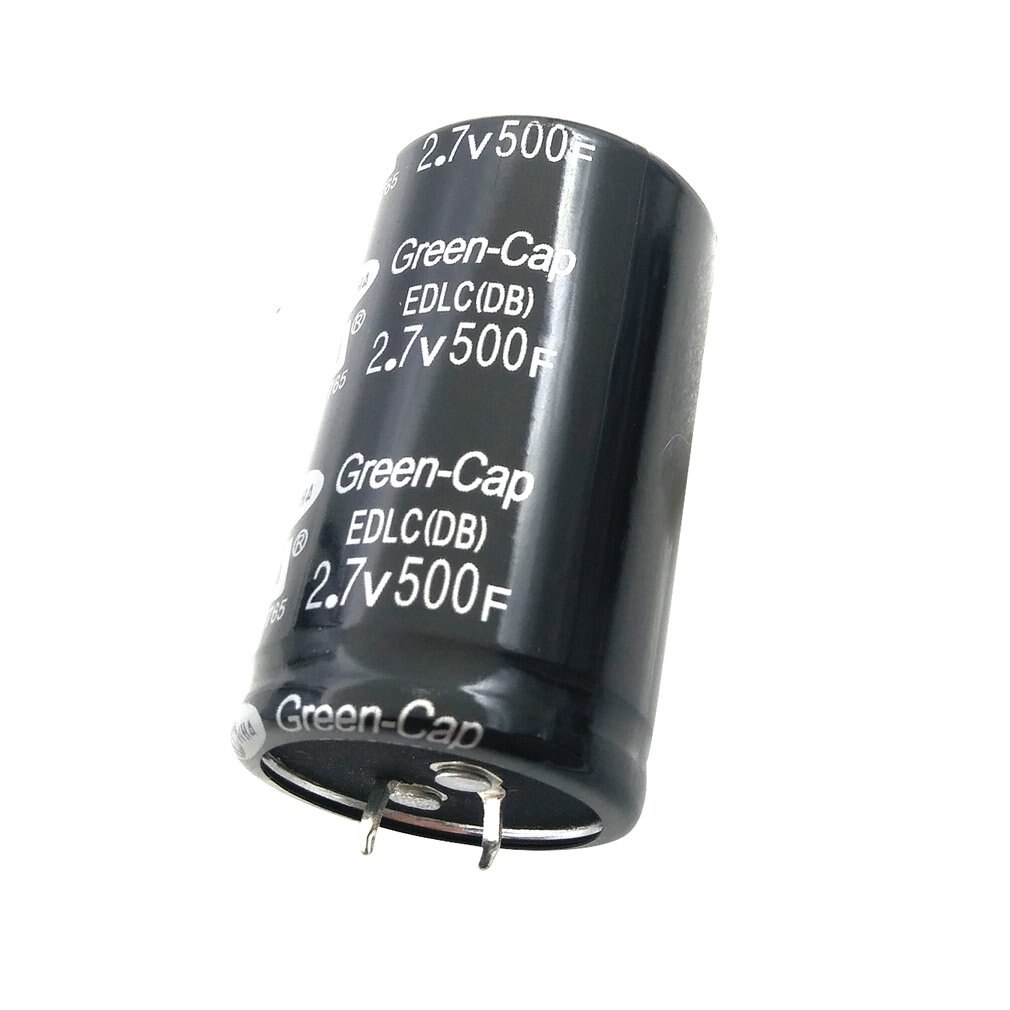 1/2/6/10x sort 2.7v farad kondensator 500f 35 x 60mm super 2.7v 500f kondensator super kondensator 2.7v 500f ultrakondensator