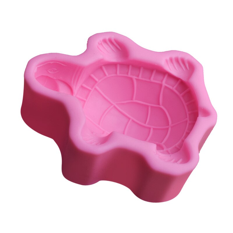 Skilpadde silikonform kake dekorasjon fondant kake 3d mold såpeform matkvalitet silikonform for sjokoladekake