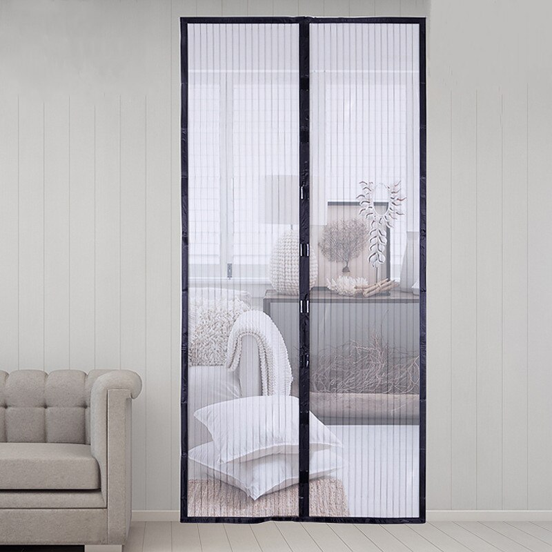 Anti Mosquito Insect Fly Bug Curtains Net Automatic Closing Door Screen Kitchen Curtains Magnetic Mosquito Net Door