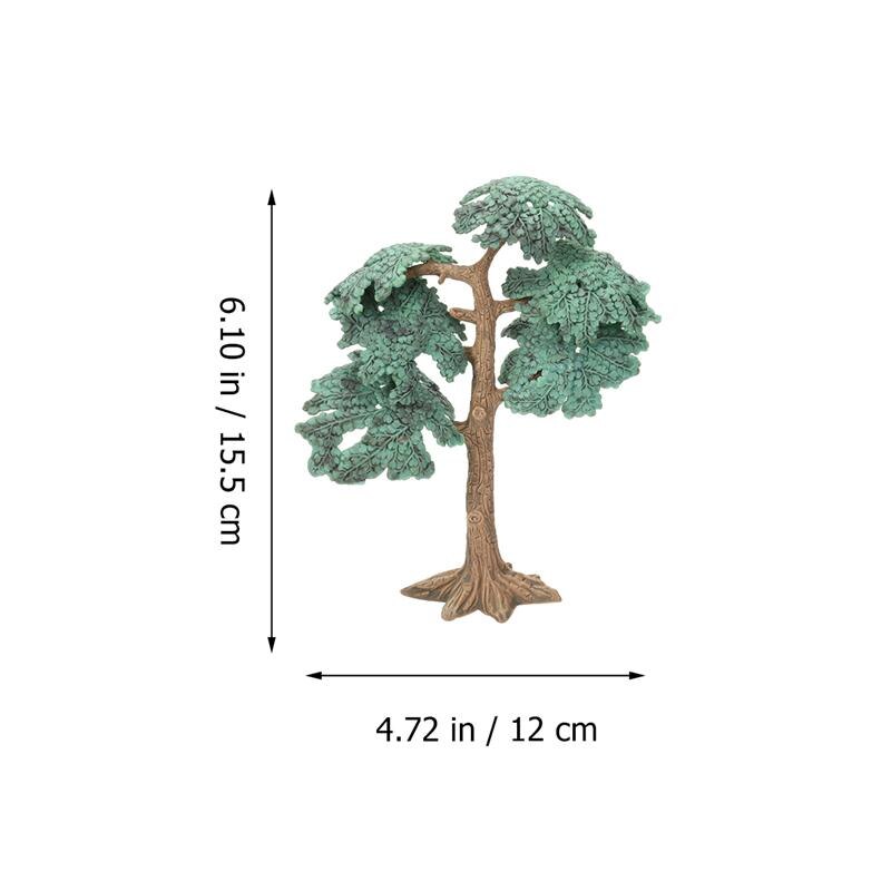 1 Set Van Levensechte Landschap Model Bomen Simulatie Landschap Model Boom Versiering