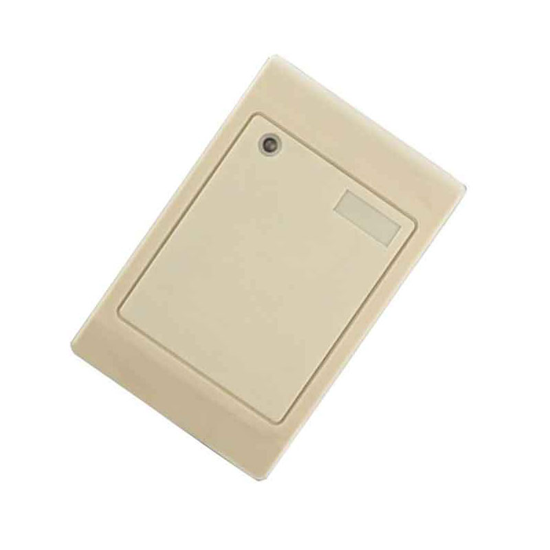 Lector de tarjetas RFID, lector de identificación EM con salida wiegand 125 blanca de 26/34 K, conectar al Control de acceso sn:08A01