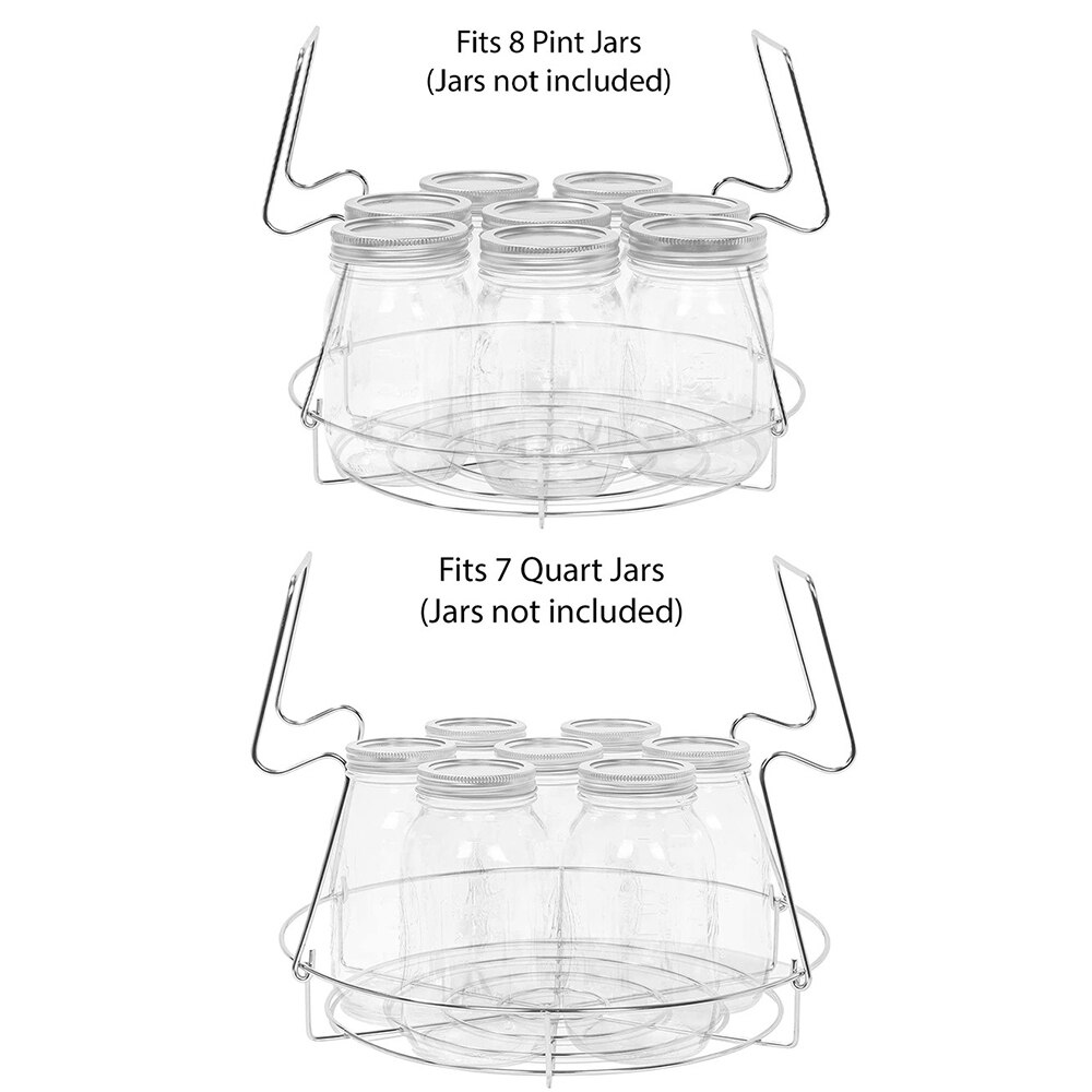 Steamer Rack Trivet with Handles Compatible with Instant Pot Stainless Steel Steaming Rack Trivet Stand for Pressure Cooker