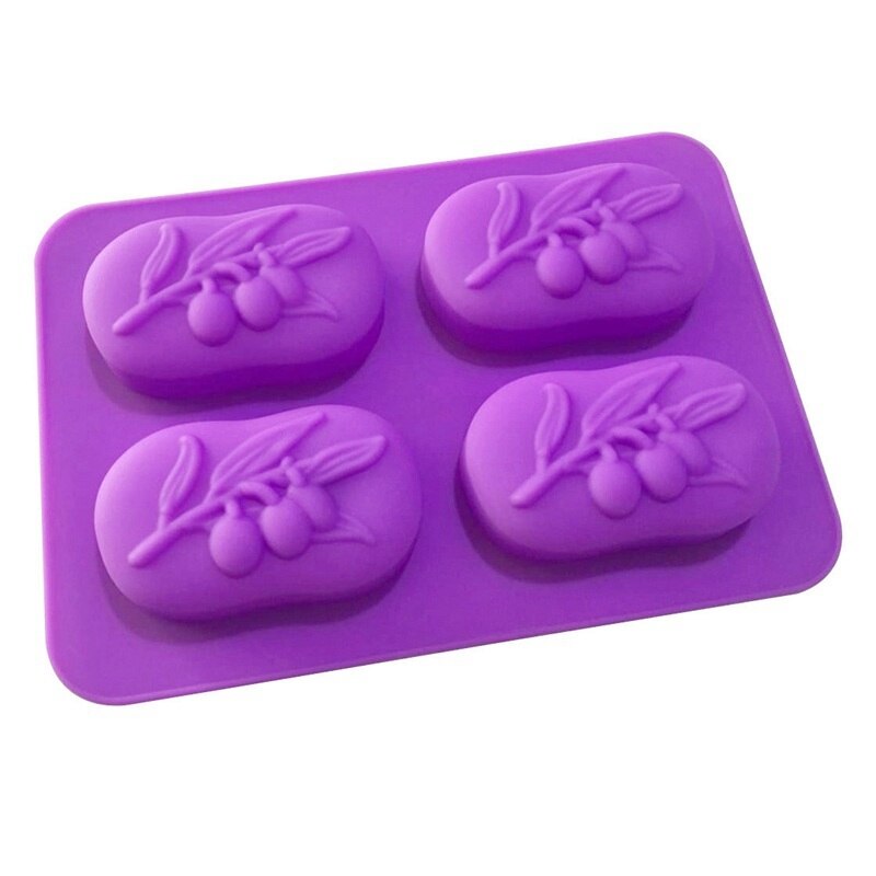 Tree Shape Soap Mold Form Handmade Soap Making Molds Silicone Soap Mould Form Sugarcraft Cake Chocolate Decorating Tools