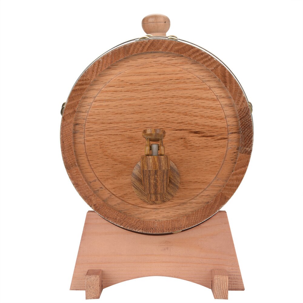 3L baril de vin en bois fût baril bois de chêne Vintage pour bière whisky rhum brassage Port hôtel Restaurant baril décoratif